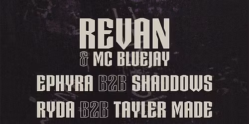 5 Years Of SOLITUDE Presents: Revan w\/ Bluejay + More
