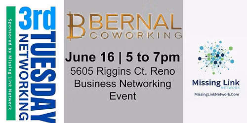 3rd Tuesday Networking | Reno