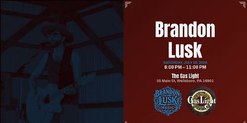 Brandon Lusk @ The Gas Light