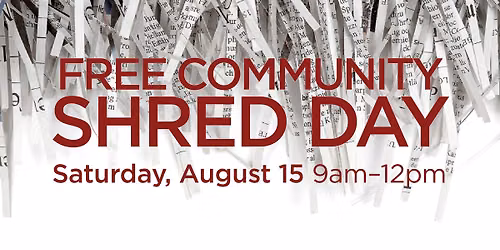 Free Community Shred Day