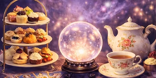 Purple Flames Afternoon tea with Mediums 