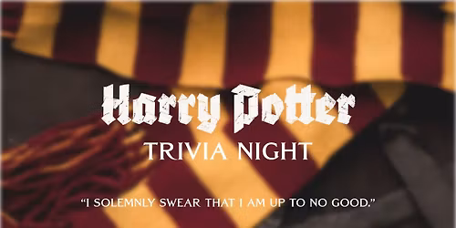 Harry Potter Trivia Night