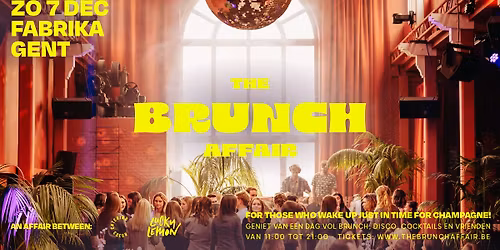 THE BRUNCH AFFAIR \u2022 FABRIKA