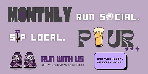 Monthly Pour with MRC x Manhattan Brewing Co. \ud83c\udf7b\ud83c\udfc3