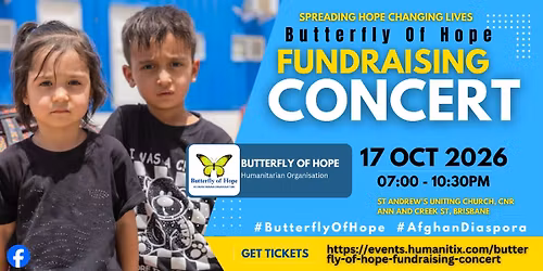 Butterfly of Hope Fundraising Concert