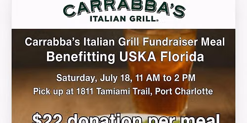 Carrabbas Fundraising Event for USKA