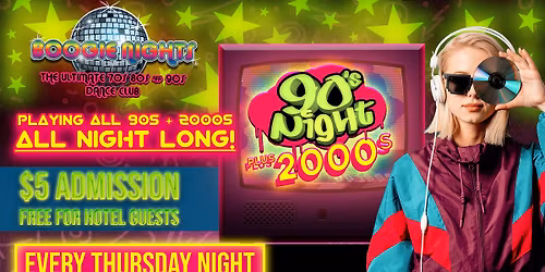 The Ultimate 90s & Y2K Party Every Thursday