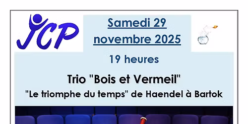 Concert Trio Bois et Vermeil