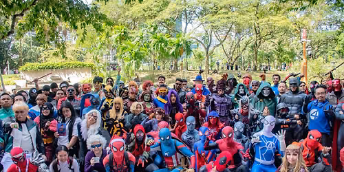 Marvel X DC Cosplay Gathering Comic Fiesta 2026 on Day 2