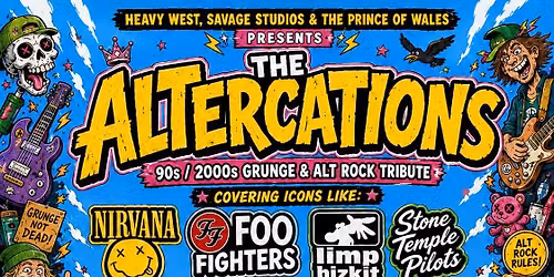 THE ALTERCATIONS - Grunge and Alt Rock Tribute FT. Ashes of Autumn