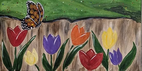 Spring Tulips Canvas Class