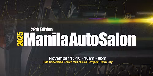 Catch KICKER at the Manila Auto Salon 2025
