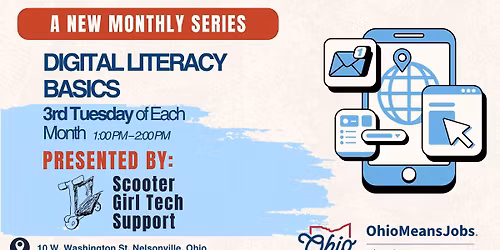 Digital Literacy Basics with Scooter Girl Tech Support