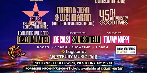 Long Island Disco Fever at Flagstar at Westbury Music Fair