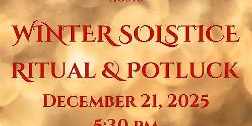 Winter Solstice Ritual & Potluck