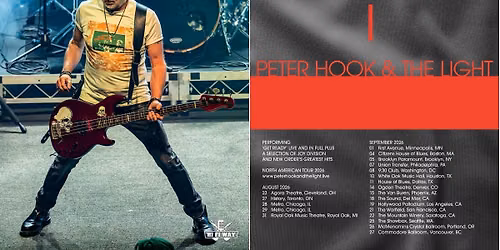 Peter Hook and The Light