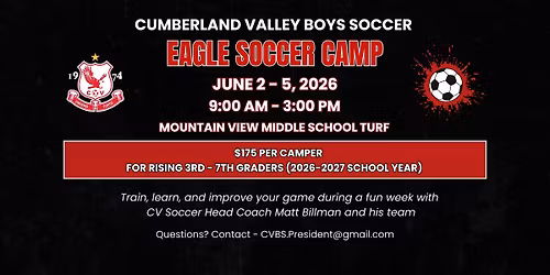 CV Boys Soccer - Eagle Soccer Camp