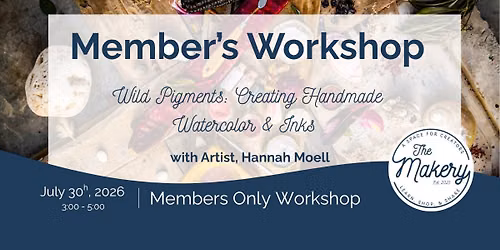 Member Only: Creating Handmade Watercolor & Inks