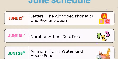 Little Linguistics Club - ABCs in Spanish 