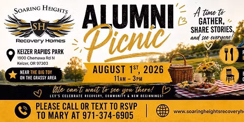 Soaring Heights Recovery Homes Alumni Picnic