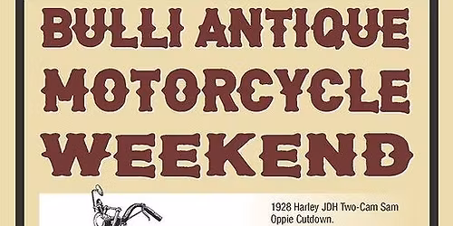 Bulli Antique Motorcycle Weekend