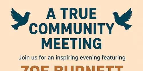 a true community meeting