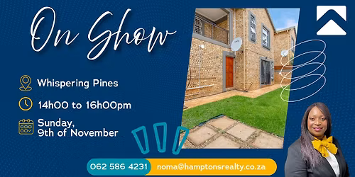 Show Day @ Whispering Pines for R1,250,000