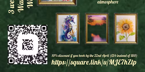 Brush & Banter 3-part Watercolour Workshop