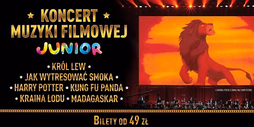 Warszawa: Koncert Muzyki Filmowej Junior - Warszawa