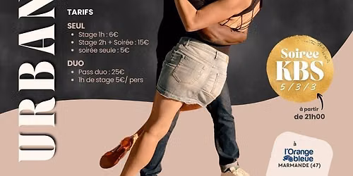 Stages Urban Kiz + Soir\u00e9e KBS