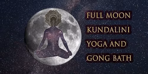 Full Moon Meditation and Gong Bath | Cost: 12