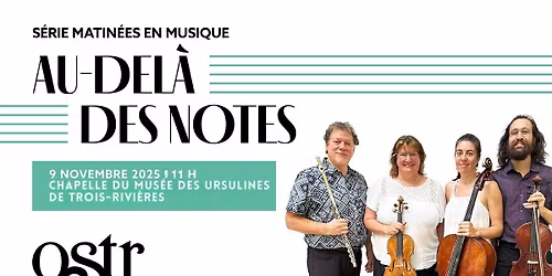 Matin\u00e9es en musique - Au-del\u00e0 des notes !