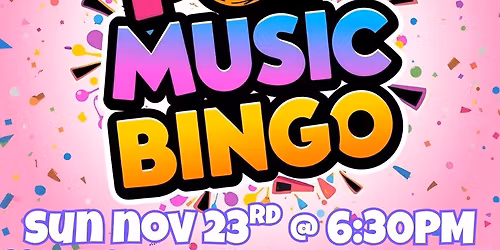 Pop Music Bingo @ Hurricane Grill & Wings