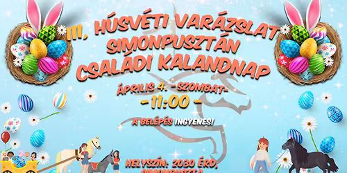 \ud83c\udf89\ud83d\udc23 III. H\u00daSV\u00c9TI VAR\u00c1ZSLAT SIMONPUSZT\u00c1N \u2013 CSAL\u00c1DI KALANDNAP \ud83d\udc07\ud83c\udf38