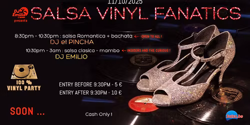 📀 Salsa Vinyl Fanatics ( a little bachata ) 📀