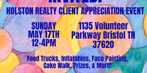 Holston Realty Client Appreciation Event