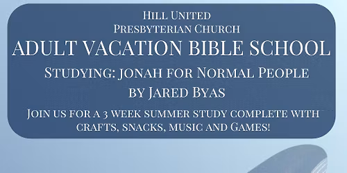 Adult VBS - The Book of Jonah