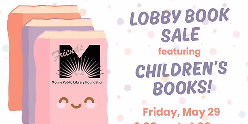 Friends of the Moline Public Library Lobby Book Sale