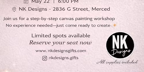 NEW!! Canvas Paint Night