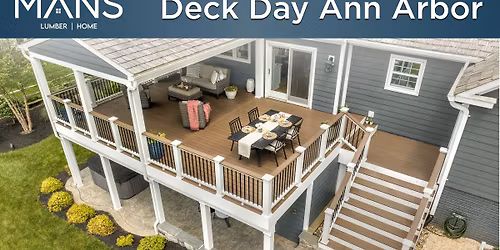 Deck Day - Ann Arbor