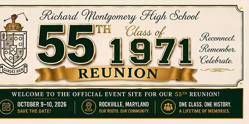 RMHS CLASS OF \u201871 Reunion