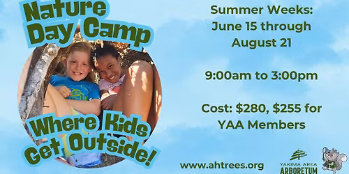 Summer Nature Day Camp June 15 - August 21