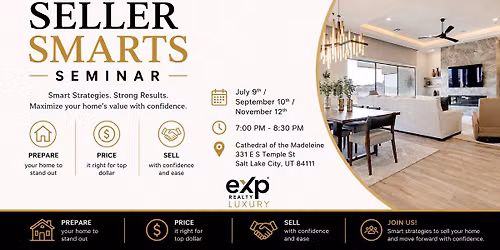 Selling Smarts | Free In-Person Seminar at the Cathedral