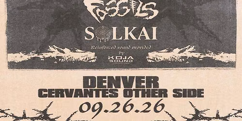 Slang Dogs w\/ Odd Language, Fossils, Solkai