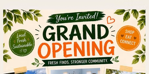 PSL Green Markets at Sidonia Grand opening!
