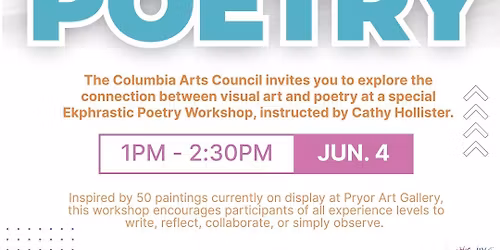 Ekphrastic Poetry Workshop