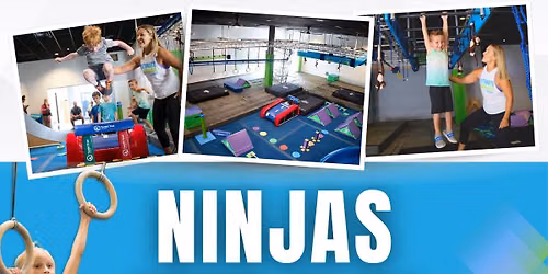 Ninja Open Play at Ultimate Ninjas Academy! Ages 3-8