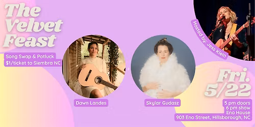 The Velvet Feast Song Swap: Jess Klein, Dawn Landes, Skylar Gudasz