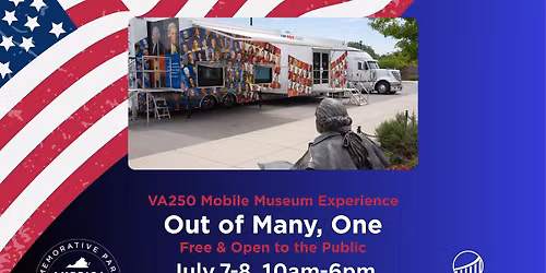 VPCC Welcomes the VA250 Mobile Museum