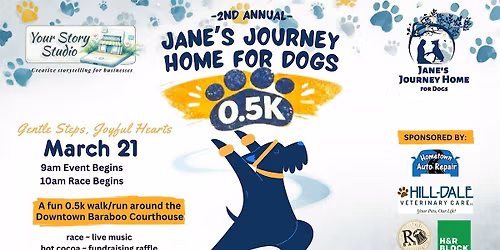 2nd Annual 0.5k Senior Dog Dash